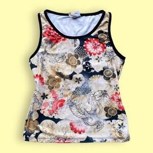 Vintage y2k dragon tank top